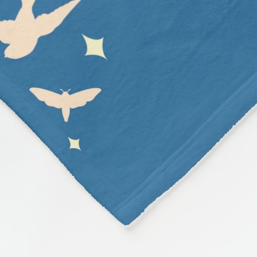 Twilight Tomcats Fleece Blanket (Ecke)