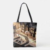 Twilight Town: Ätherische Oase Tasche (Rückseite)