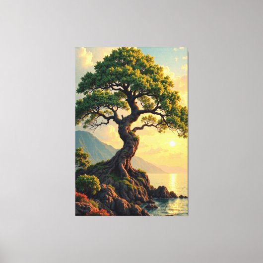 Twilight Tree Leinwanddruck (Vorderseite)