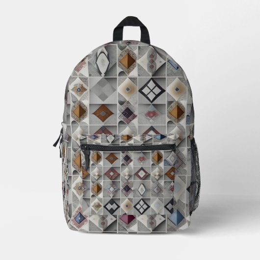 Twilight Trellis Bedruckter Rucksack (Vorderseite)