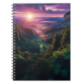 Twilight View Notebook Notizblock (Vorderseite)