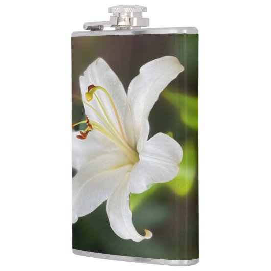 Twilight Weiße Lilie Flachmann (Links)