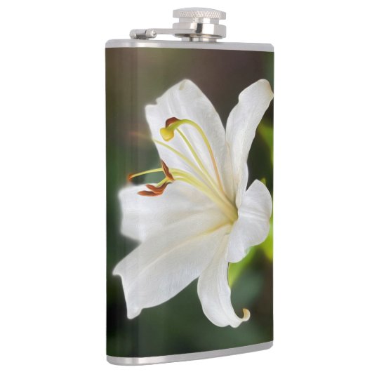 Twilight Weiße Lilie Flachmann (Rechts)