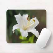 Twilight Weiße Lilie Mousepad (Mit Mouse)