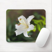Twilight Weiße Lilie Mousepad (Mit Mouse)