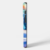 Twilight Winter Wonderland mit Glühbirnen Case-Mate iPhone Hülle (Rückseite / Links)