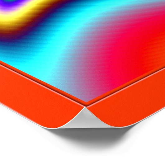 Twilight Zone Spider Web Poster (Ecke)