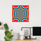 Twilight Zone Spider Web Poster (Heimbüro)
