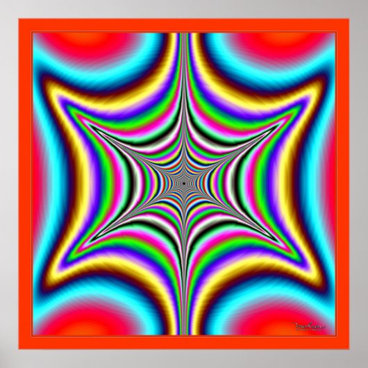 Twilight Zone Spider Web Poster (Vorne)