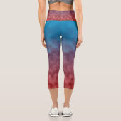 Twilight's Quiet Refrain Capri Leggings (Rückseite)