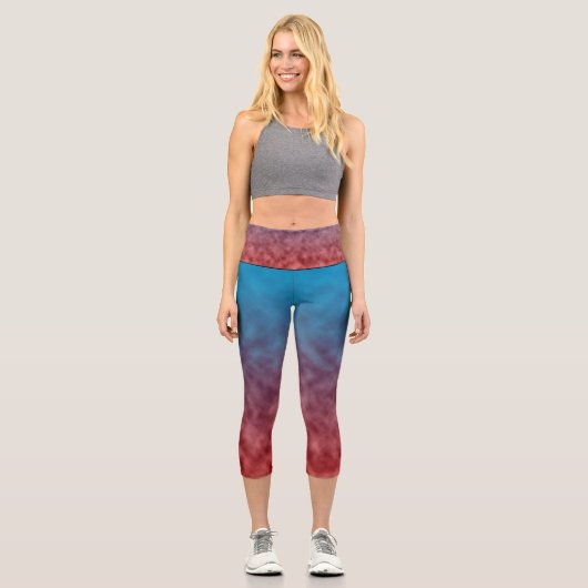 Twilight's Quiet Refrain Capri Leggings (Vorderseite)