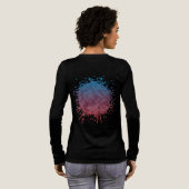 Twilights stille Refrain Tri-Blend Shirt (Voller Rückseite)