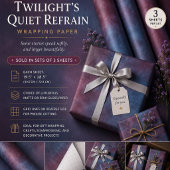 Twilights Stiller Refrain Geschenkpapier Set