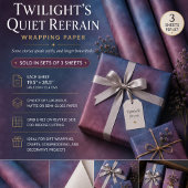 Twilights Stiller Refrain Geschenkpapier Set