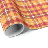 Twill Kariert schottisches Muster Geschenkpapier (Rolleneckpunkt)