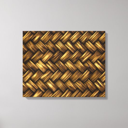 Twill Weave 1 Wrapped Canvas Leinwanddruck (Vorderseite)