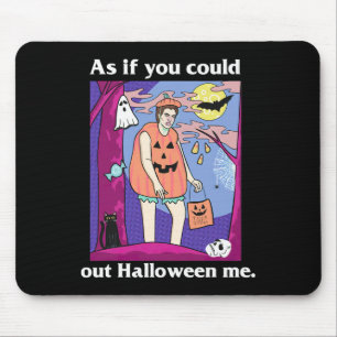 Twillight Spooky Jahreszeit, als ob Sie die Schwel Mousepad