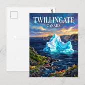 Twillingate Kanada Postkarte (Vorne/Hinten)