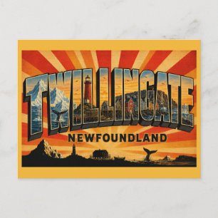 Twillingate Neufundland Eisberg-Hauptstadt Postkarte
