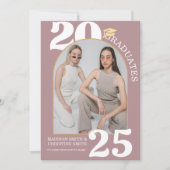 Twin Arch Foto Uni High School Abschluss Ankündigung (Vorderseite)