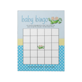 Twin Baby Boy Shower Baby Shower Game Notizblock