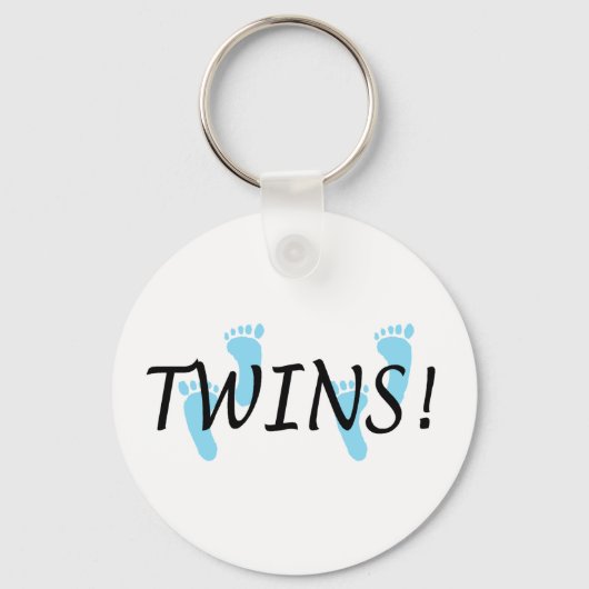 Twin Baby Boys Schlüsselanhänger (Vorderseite)