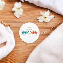 Twin Baby Dusche Tortoise