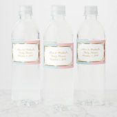TWIN Baby Dusche, Wasserflaschen Labels2, Babydusc Wasserflaschenetikett (Flaschen)