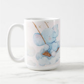 Twin Baby Elephants verdoppeln die Joy Kaffeetasse (Links)