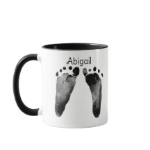 Twin Baby Footprints