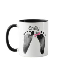 Twin Baby Footprints