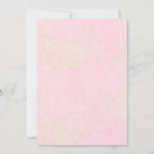 Twin Baby Girls Niedlich Dusche Sprinkle Farbenfro Einladung (Rückseite)