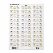 Twin Baby Girls Taufe Christening Gold White (Vorne)