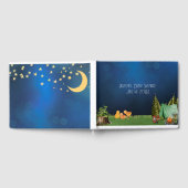 Twin Baby Shower Camping Thema Gästebuch (Voll)