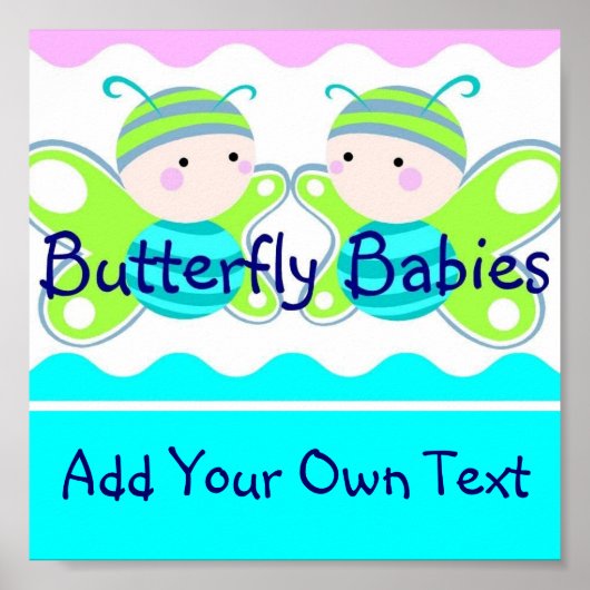 Twin Babys Poster (Vorne)