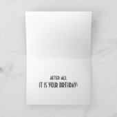 **TWIN** BEER MODE ON FOR YOUR "BIRTHDAY" KARTE (Innenseite)