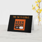 **TWIN** BEER MODE ON FOR YOUR "BIRTHDAY" KARTE (Gelbe Blume)