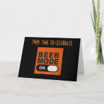 **TWIN** BEER MODE ON FOR YOUR "BIRTHDAY" KARTE<br><div class="desc">TIME FOR "THE BEER MODE TO BE ON" AND CELEBRATE YOUR ***TWIN BROTHER OR SISTER*** ON THEIR SPECIAL DAY :)</div>