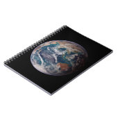 Twin Blue Marbles - East - Planet Earth Image Notizblock (Linke Seite)