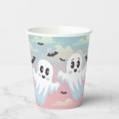 Twin Boos Halloween-Kinderdusche Pappbecher (Links)
