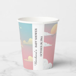 Twin Boos Halloween-Kinderdusche Pappbecher