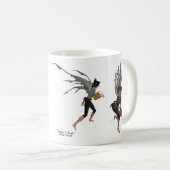 Twin Boy Fee Kaffee Tasse (VorderseiteRechts)