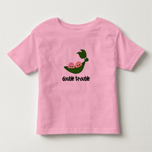 Twin Boy/Girl Bekleidung Kleinkind T-shirt (Vorderseite)
