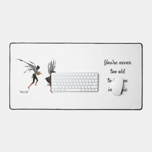 Twin Boy Rain Fee Desk Mat Schreibtischunterlage (Tastatur & Maus)