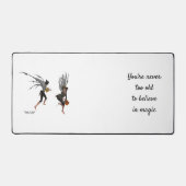 Twin Boy Rain Fee Desk Mat Schreibtischunterlage (Vorderseite)