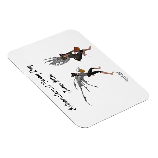 Twin Boy Rain Fee Flexible Magnet (Rechte Seite)