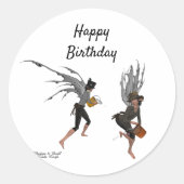 Twin Boy Rain Fee Stickers (Vorderseite)