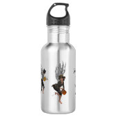 Twin Boy Rain Fee Wasser Flasche Edelstahlflasche (Vorderseite)