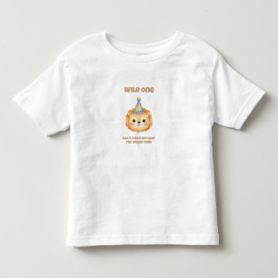 Twin Boy Safari Geburtstags-T-Shirt The Wilder T Kleinkind T-shirt