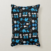Twin Boy Stalk Delivery Blue Dekokissen (Vorderseite(Vertikal))